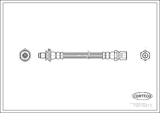 CORTECO 19018915 Brake Hose...