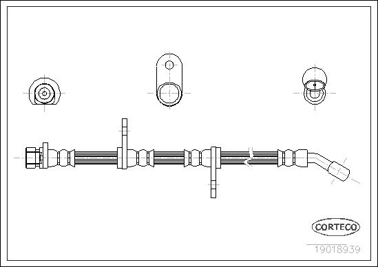 CORTECO 19018939 Brake Hose...