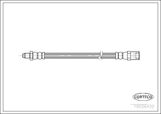 CORTECO 19026432 Brake Hose...
