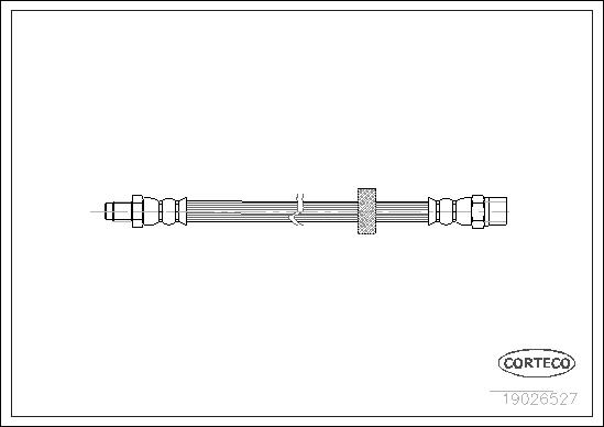 CORTECO 19026527 Brake Hose...