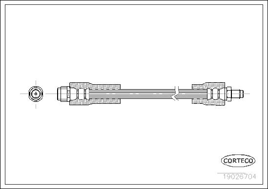 CORTECO 19026704 Brake Hose...