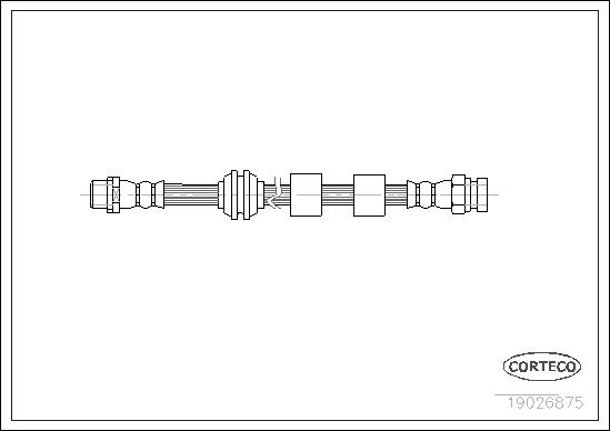 CORTECO 19026875 Brake Hose...