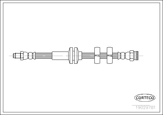 CORTECO 19029781 Brake Hose...