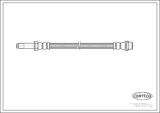 CORTECO 19030152 Brake Hose...