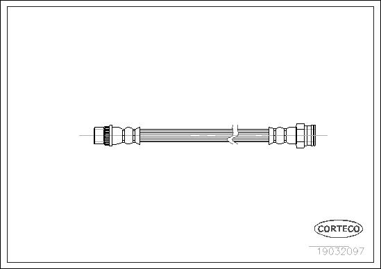 CORTECO 19032097 Brake Hose...