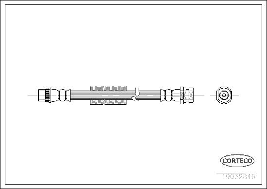 CORTECO 19032846 Brake Hose...