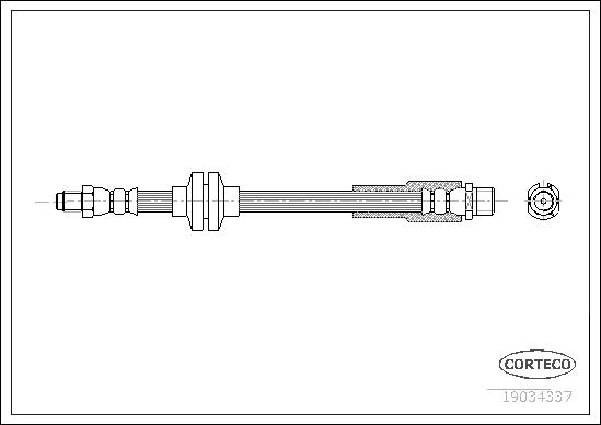 CORTECO 19034337 Brake Hose...