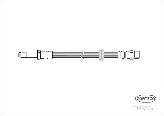 CORTECO 19035383 Brake Hose...