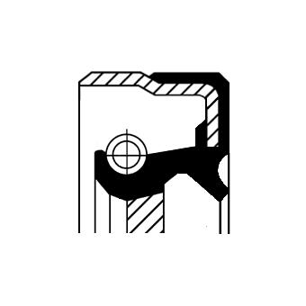 CORTECO 01034131B Τσιμούχα, κιβ. διανομέα for LAND ROVER VW