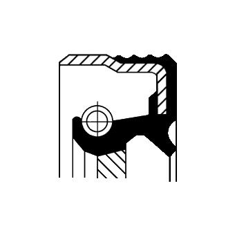 CORTECO 01034940B Τσιμούχα, κιβ. διανομέα for MITSUBISHI