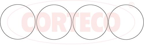 CORTECO 020853H Gasket Set, cylinder liner for CITROËN DACIA MEGA PEUGEOT RENAULT ROVER TALBOT