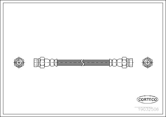 CORTECO 19032506 Flessibile...