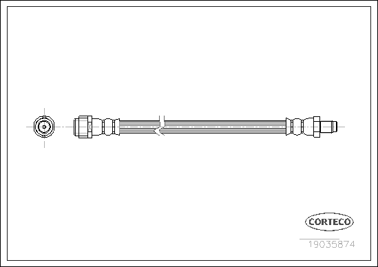 CORTECO 19035874 Flessibile...