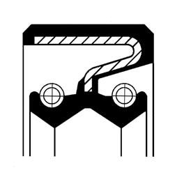 CORTECO 19034964B Τσιμούχα, κιβ. διανομέα for MITSUBISHI