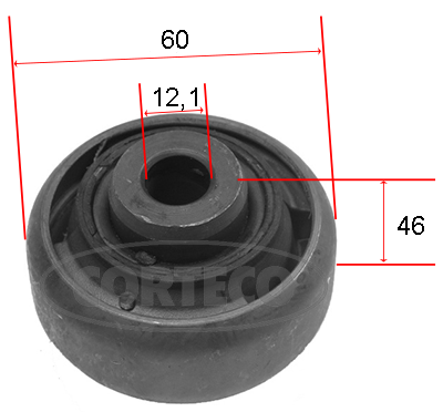 CORTECO 21652917 Supporto, Braccio oscillante