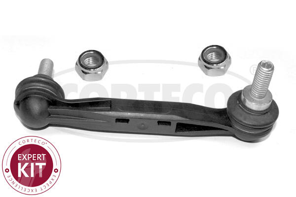CORTECO 49401048 Link/Coupling Rod, stabiliser bar Rear Axle Left for BMW