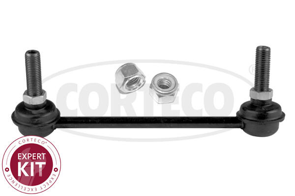 CORTECO 49401057 Link/Coupling Rod, stabiliser bar Rear Axle Left for HONDA