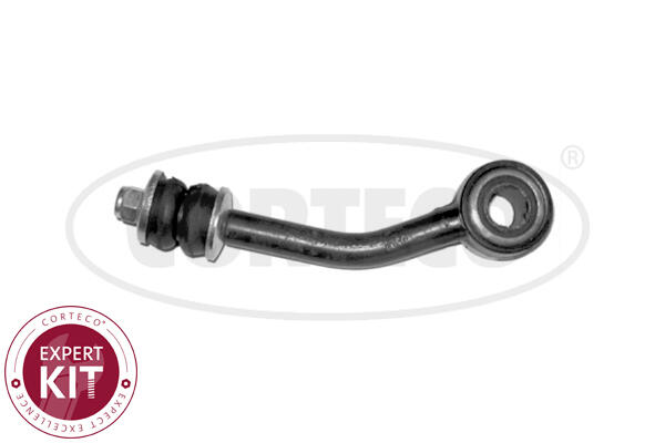 CORTECO 49401332 Link/Coupling Rod, stabiliser bar Front Axle Left for FORD