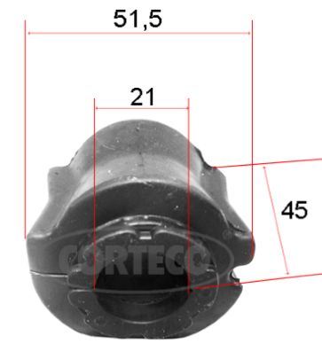 CORTECO 49371817 Supporto, Stabilizzatore