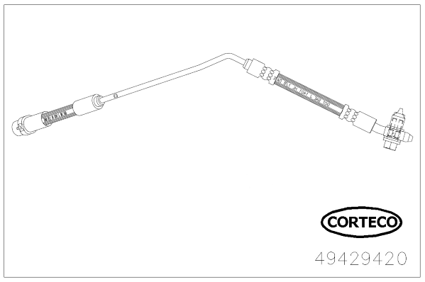 CORTECO 49429420 Flessibile del freno-Flessibile del freno-Ricambi Euro