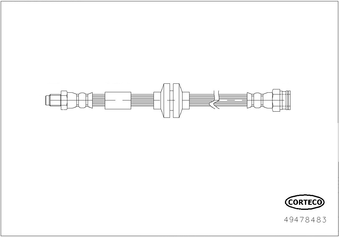 CORTECO 49478483 Brzdová...