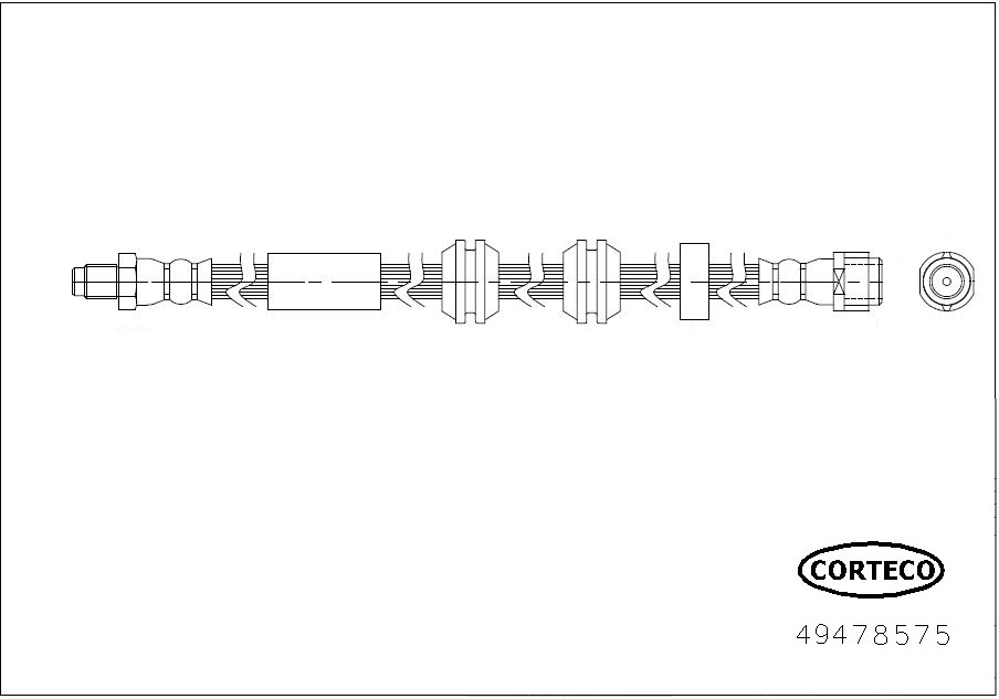 CORTECO 49478575 Flessibile...