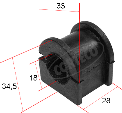 CORTECO 80000450 Supporto,...