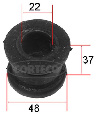 CORTECO 80001169 Supporto, Stabilizzatore