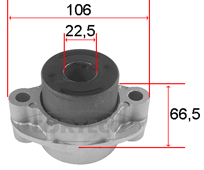 CORTECO 80001520 Supporto,...