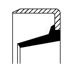 CORTECO 01014602B Paraolio. Pompa iniezione-Paraolio. Pompa iniezione-Ricambi Euro