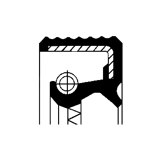 CORTECO 12017368B Paraolio, mozzo ruota