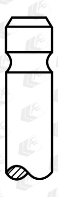 AE V90107 Βαλβίδα εισαγωγής