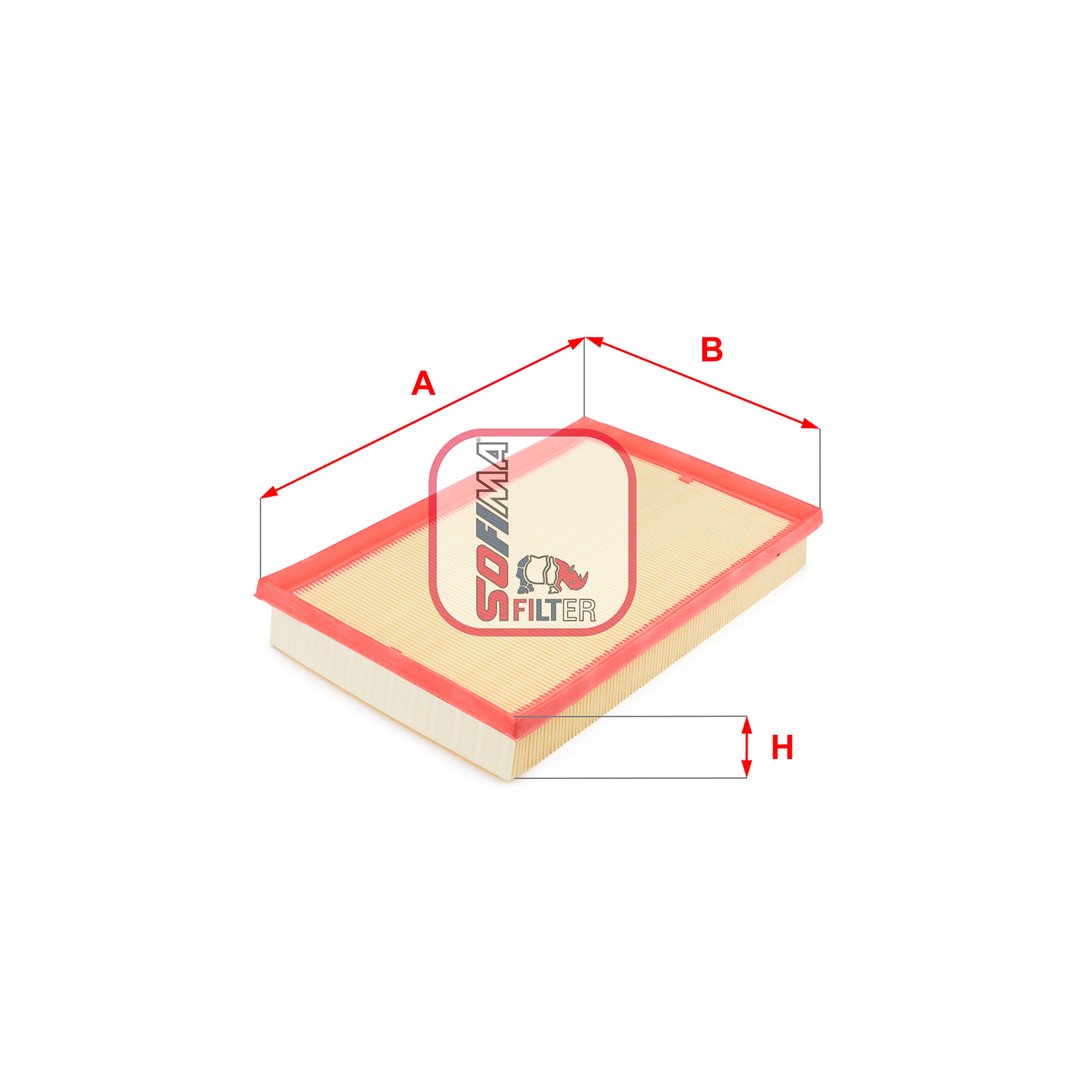 SOFIMA S 0602 A Filtro aria