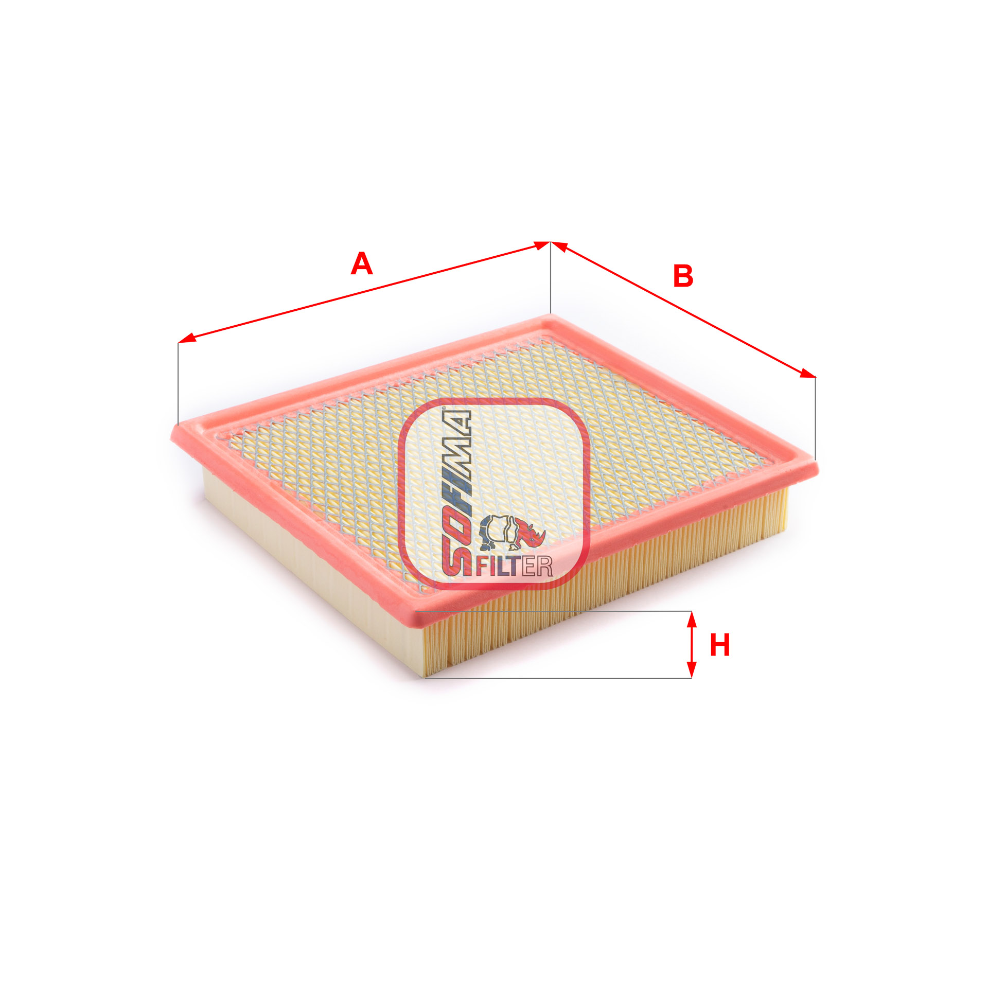 SOFIMA S 0902 A Filtro aria