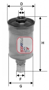 SOFIMA S 1511 B горивен филтър