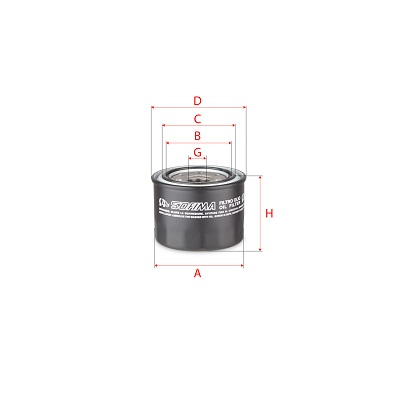 SOFIMA S 3264 R Filtro olio