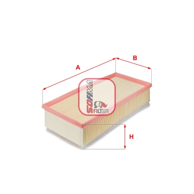 SOFIMA S 0333 A Air Filter for CITROËN FIAT LANCIA PEUGEOT TOYOTA