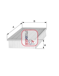 SOFIMA S 3177 A Air Filter