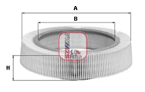 SOFIMA S 3005 A Air Filter for RENAULT