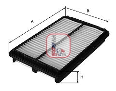 SOFIMA S 3461 A Air Filter for SUZUKI