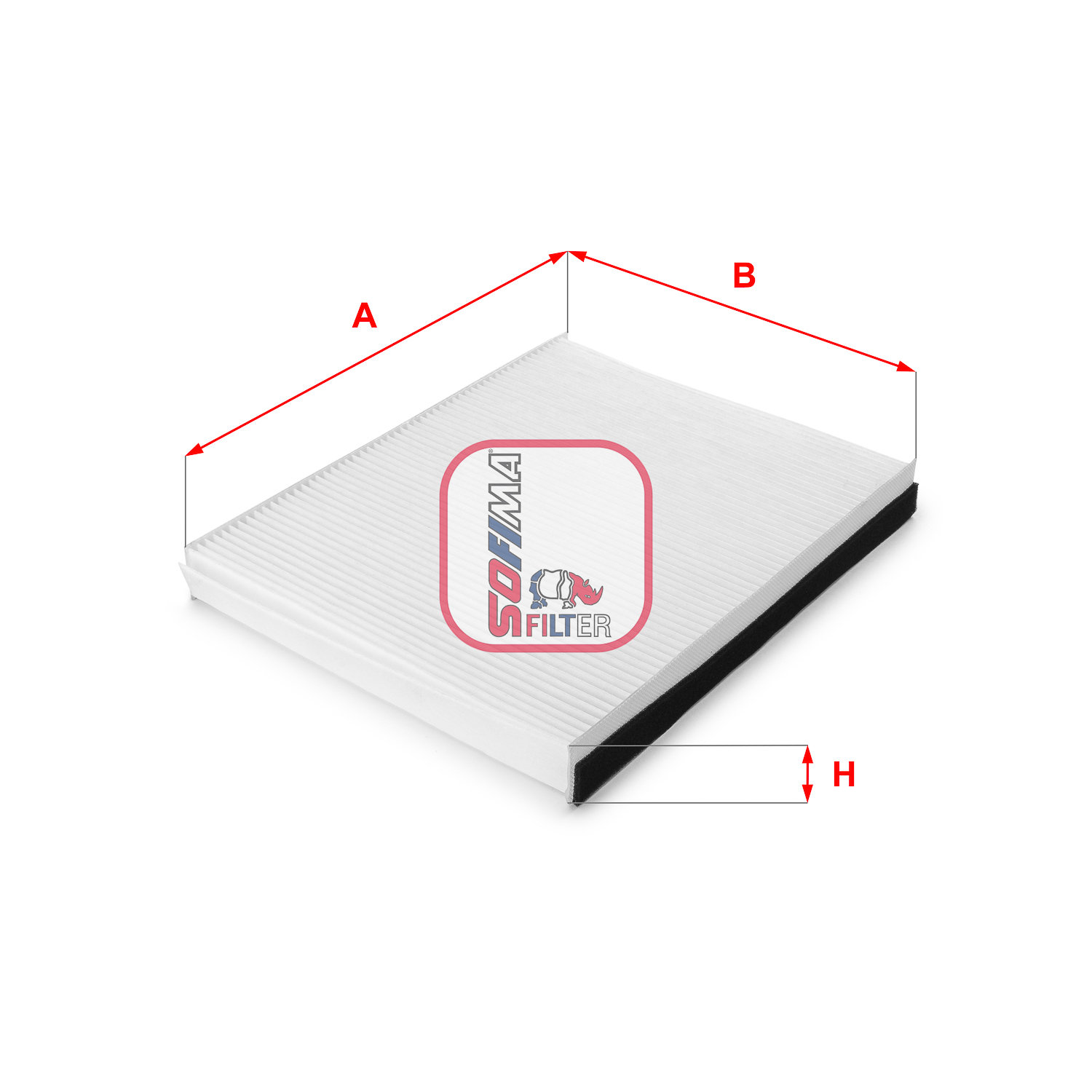 SOFIMA S 3189 C Filter, cabin air for AUDI VW