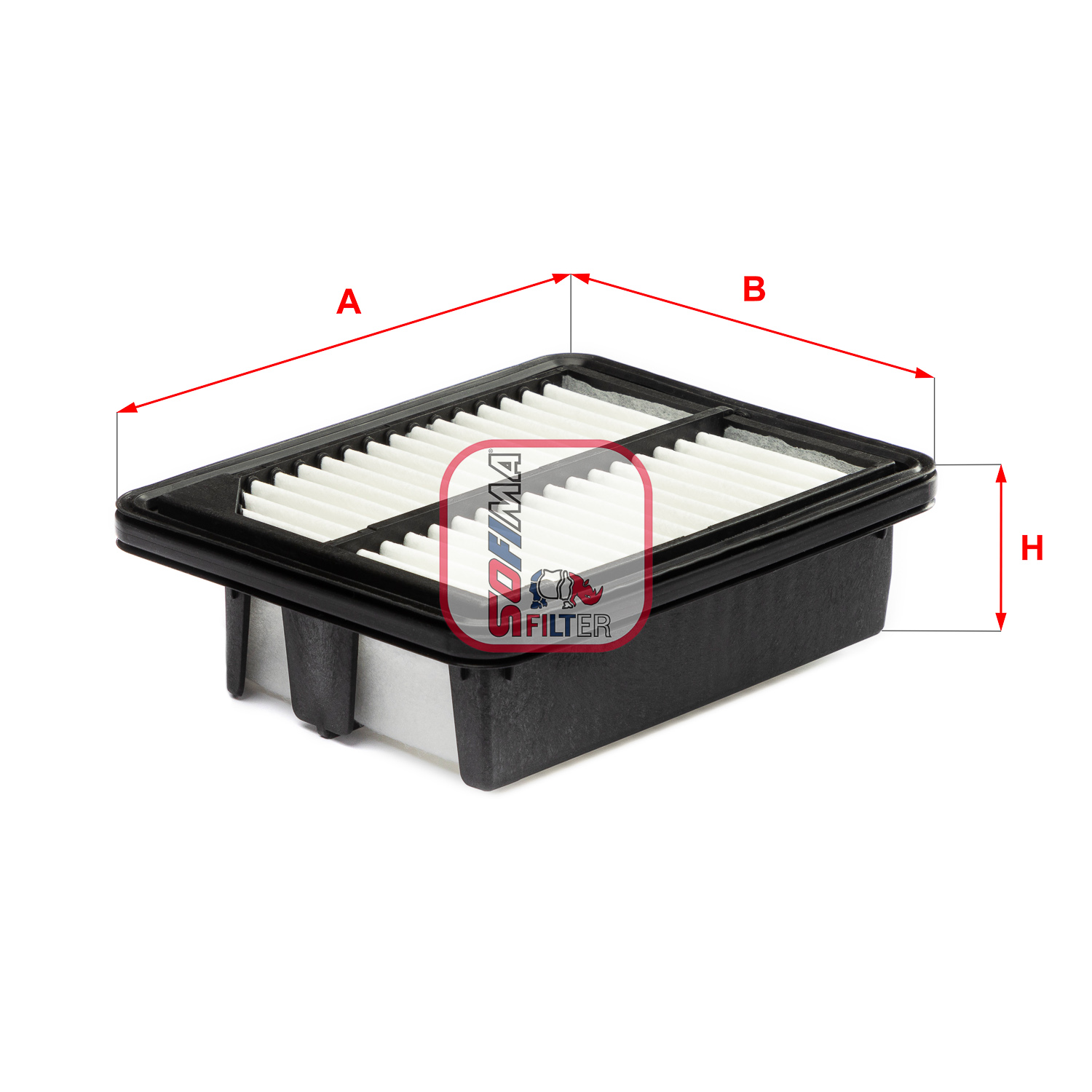 SOFIMA S 3B45 A Air Filter for HONDA