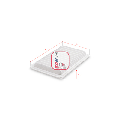 SOFIMA S 3C40 A Air Filter for SUZUKI