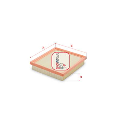 SOFIMA S 3C46 A Air Filter for LEXUS TOYOTA