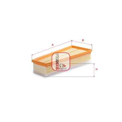 SOFIMA S 3D13 A Air Filter for MERCEDES-BENZ