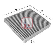 SOFIMA S 4195 CA Filter, cabin air for AUDI VW