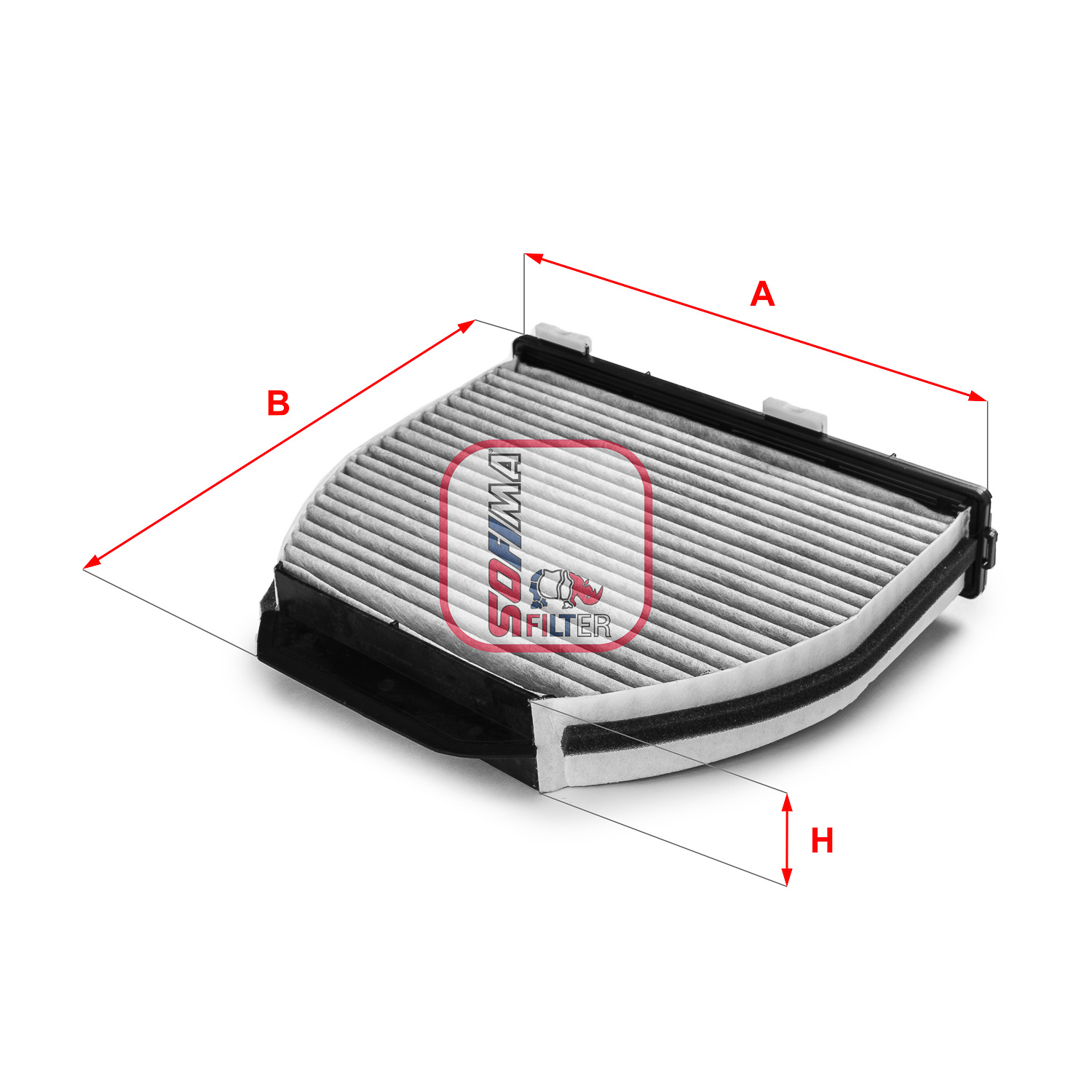 SOFIMA S 4163 CA Filter, cabin air for MERCEDES-BENZ