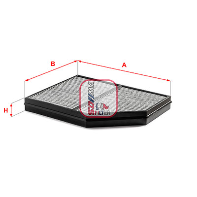 SOFIMA S 4349 CA Filter, cabin air