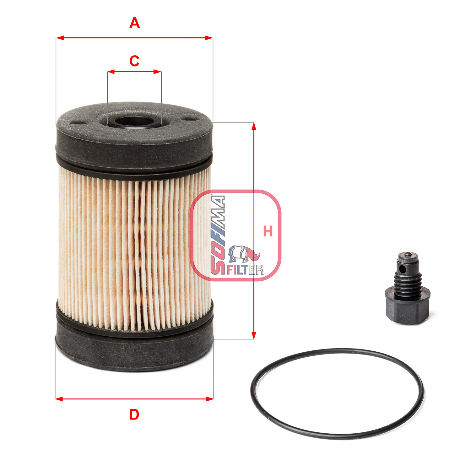 SOFIMA S 4402 U Φίλτρο ουρίας for ASTRA IVECO VOLVO