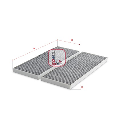 SOFIMA S 4531 CA Filter, cabin air for TESLA